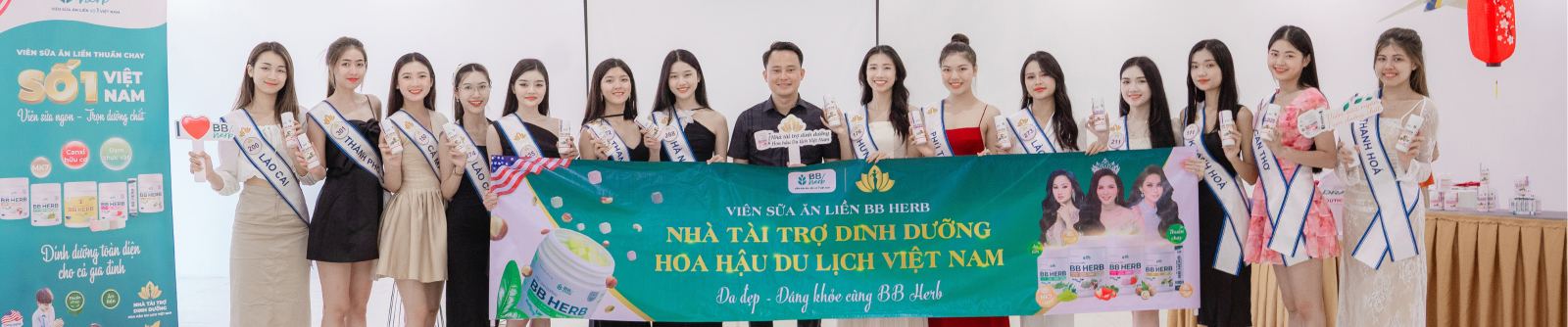 CHUNG KẾT HOA HẬU DU LỊCH VIỆT NAM 2024 - BB HERB HÂN HẠNH LÀ NHÀ TÀI TRỢ DINH DƯỠNG CUỘC THI