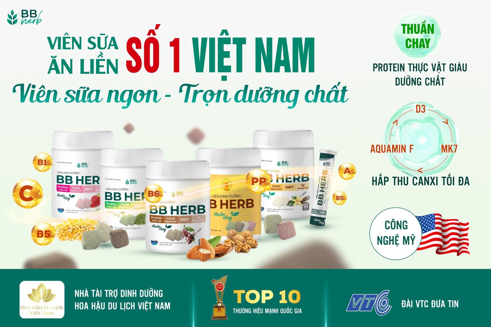 ĐỘT PHÁ TRONG NGÀNH DINH DƯỠNG: BB HERB TIÊN PHONG CÔNG NGHỆ BÀO CHẾ SỮA ĂN LIỀN ĐẦU TIÊN TẠI VIỆT NAM