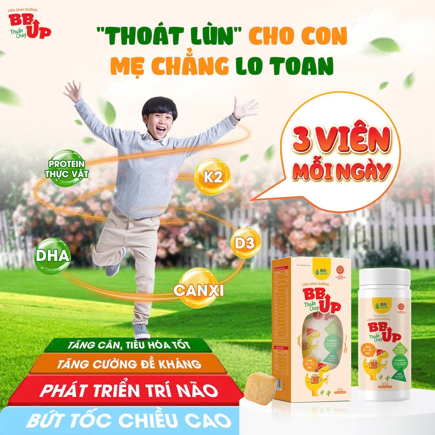 Viên sữa cao BB UP